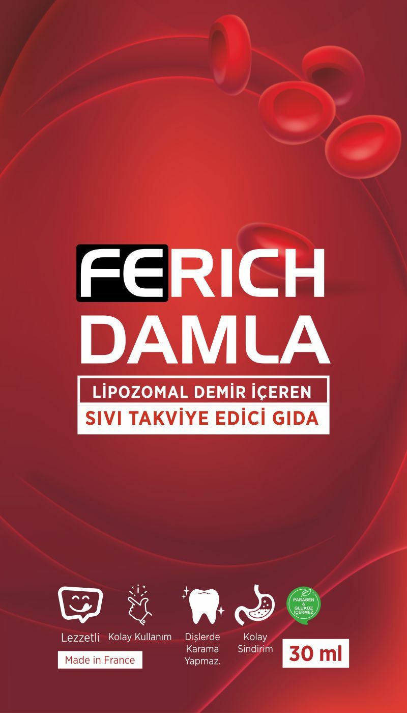 Ferıch Lıpozomal Demır Damla 30 Ml