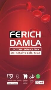 Ferıch Lıpozomal Demır Damla 30 Ml