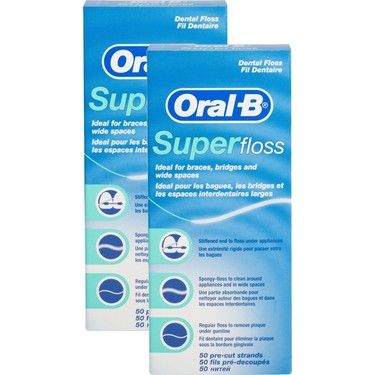 Oral B Süper Floss Diş İpi 2 Adet