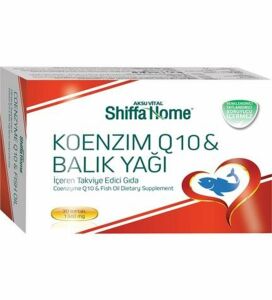 Shiffa Home Koenzim Q10 Balık Yağı 1340 mg 30 Softjel