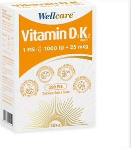 Wellcare Vitamin D3 + K2 30 ml