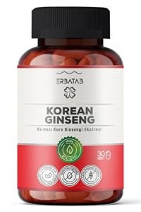 Erbatab Kırmızı Kore Ginsengi Ekstresi 60 Kapsül