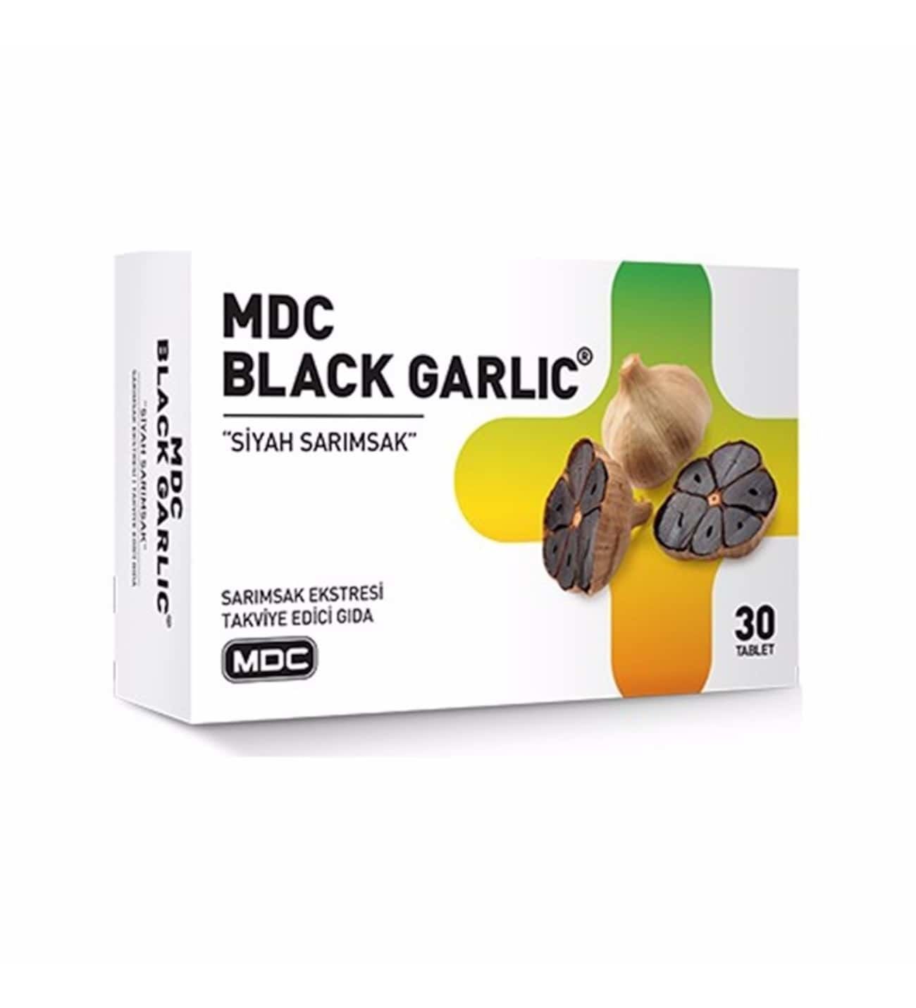 MDC Black Garlic Sarımsak Ekstresi 30 Tablet - 10 Adet
