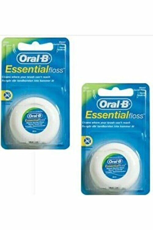 Oral-B Essentialfloss Naneli Diş İpi 50 m - 2 Adet