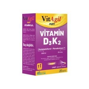 Vıtagıl Vıtamın D3 K2 Puff Sprey