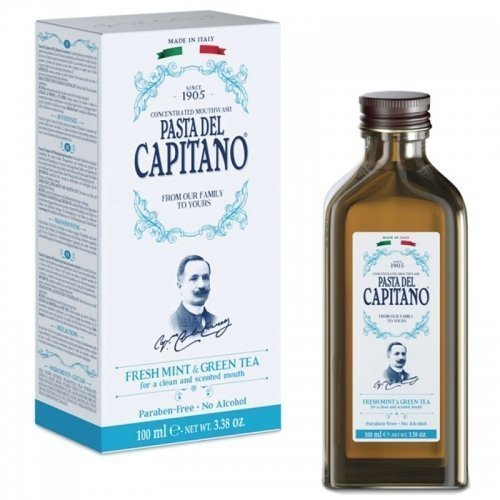 Pasta Del Capitano Ağız Bakım Suyu Yeşil Çaylı 100ml