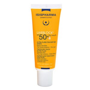 İsis Pharma Uveblock Tinted Dry Touch Ultra-Fluid-Light SPF50+ 40 ml