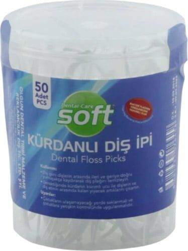 Soft Kürdanlı Diş İpi 50'li