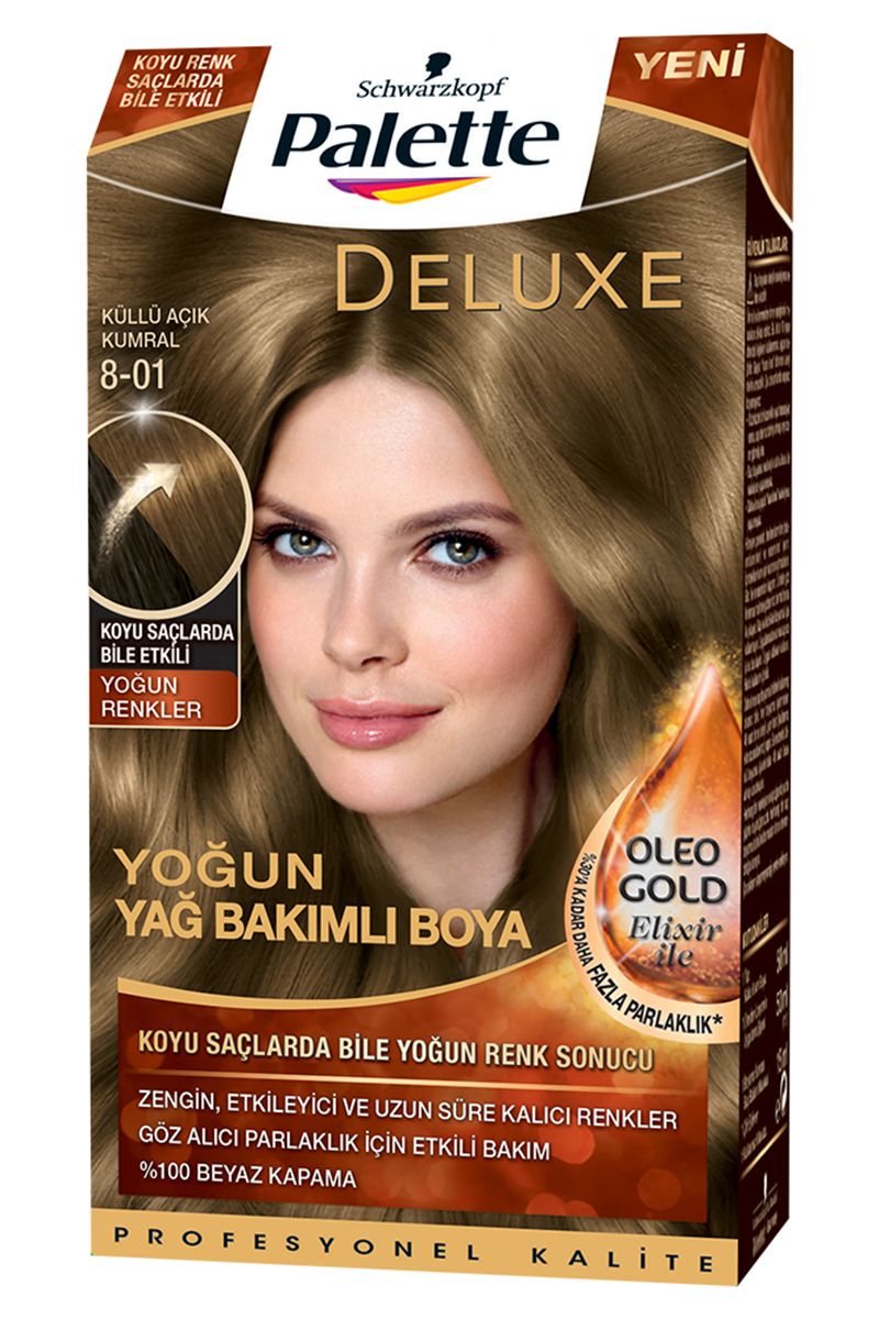 PALETTE DELUXE 8-01 KULLU ACIK KUMRAL