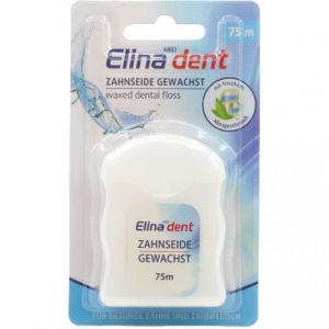 Elina Dental Floss Diş İpi Waxed Mint 75 m