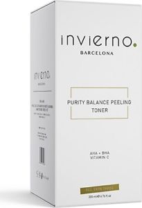 Invierno Barcelona LLC Canlandırıcı ve Rahatlatıcı Tonik Purity Balance Peeling Toner 200 ml