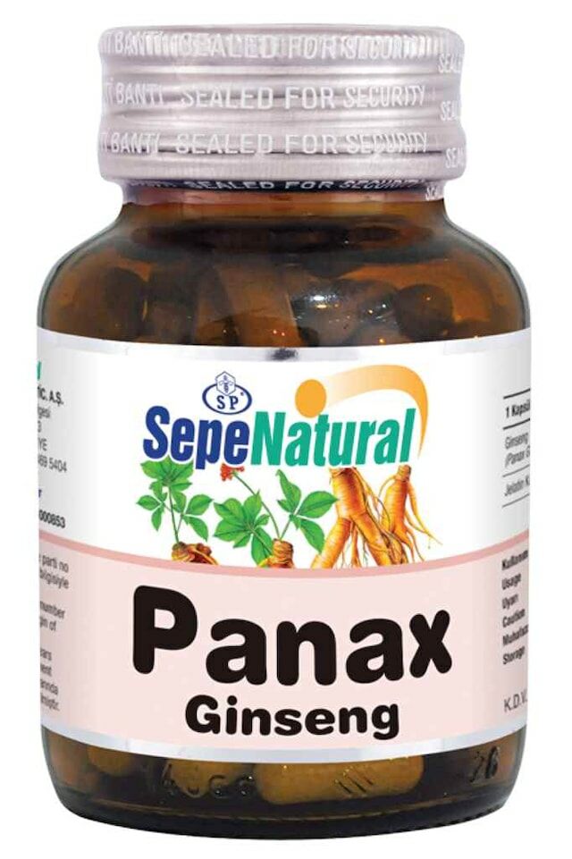 Panax Ginseng Ekstrakt 450 mg 90 Kapsül