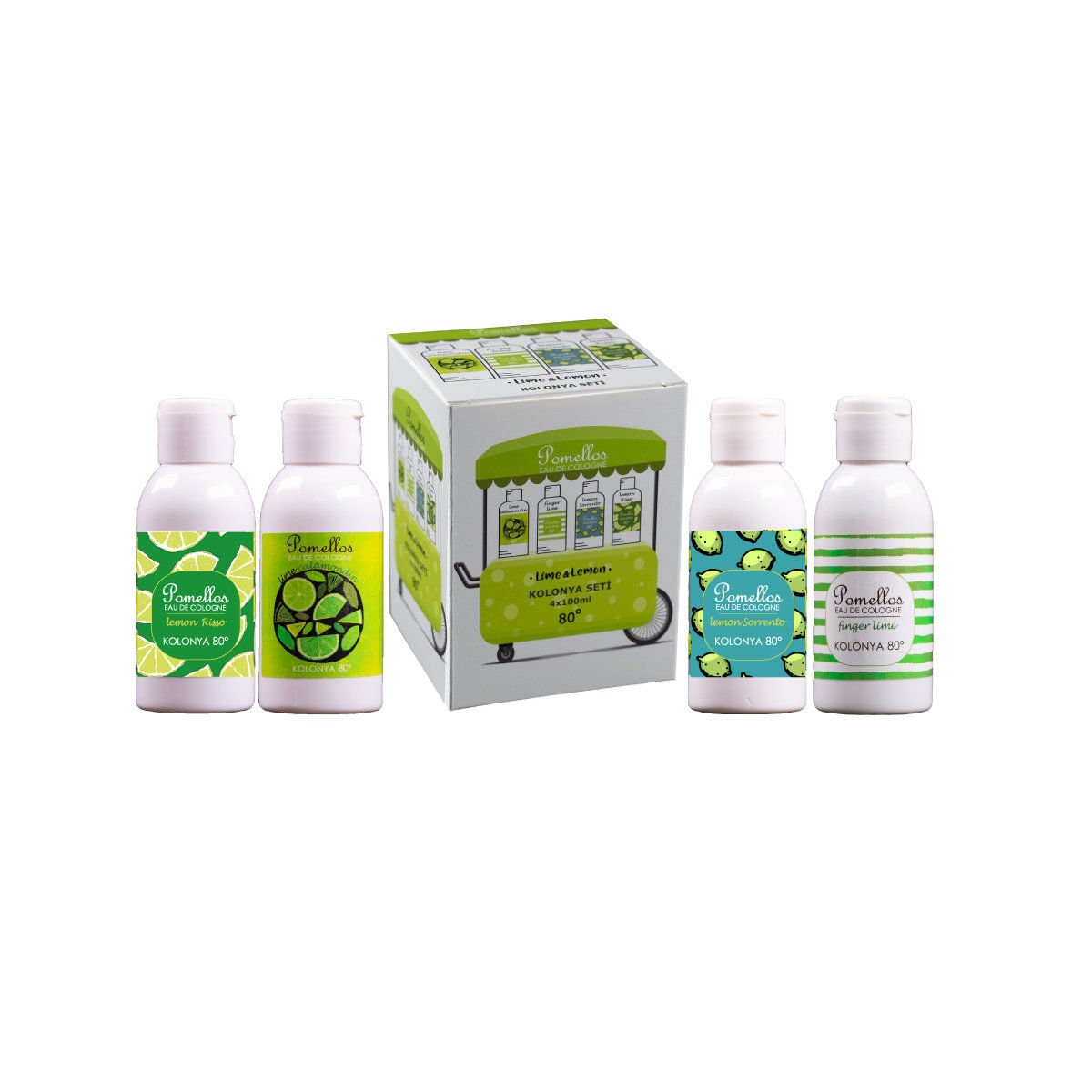 Pomellos Finger Lime Kolonya 100 ml