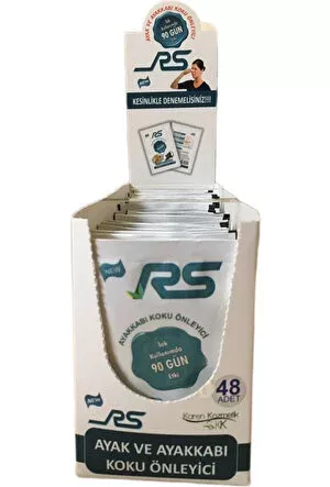 RS Ayak Tozu 10 gr - Karton Stant 48'li