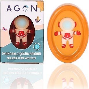 Agon Çikolata Özlü El Yapımı Oyuncaklı Çocuk Sabunu