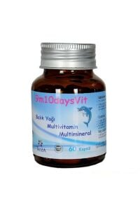 9M 10 Days Vit Balık Yağı Multivitamin Multimineral 60 Kapsül