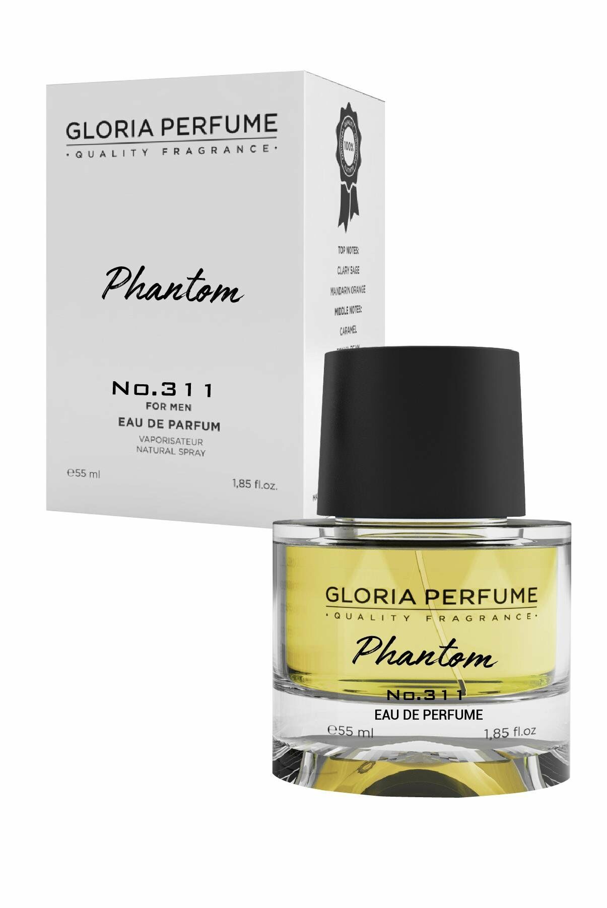 Gloria Perfume Phantom Erkek Parfümü EDP 55 ml