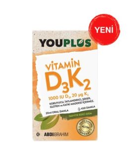 Youplus Vıtamın D3 K2 20 Ml Damla