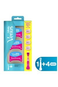 Gillette Venus Spa Breeze 4 Yedek+ Makine Hediye