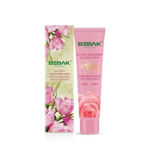 Bebak Gül Özlü Nemlendirici El Kremi 30 ml