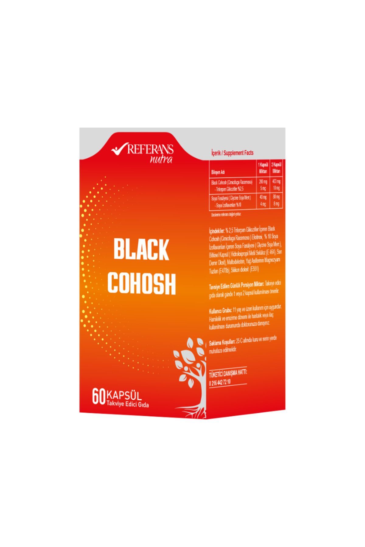 Referans Black Cohosh 60 Kapsül
