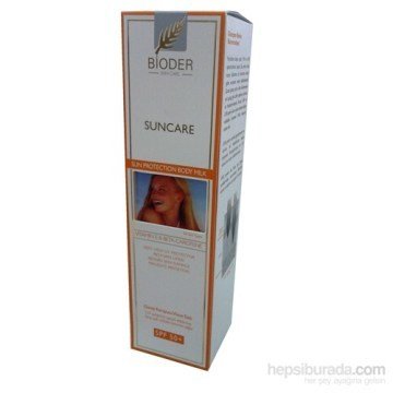 Bioder Güneş Koruyucu Vücut Sütü Spf 50+ 180 Ml