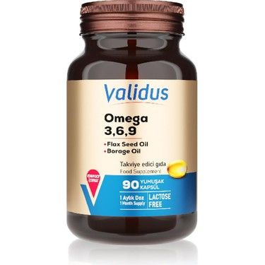 Validus Omega 3-6-9 90 Softgel