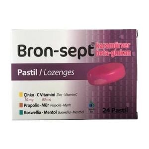 Bron-Sept Karamurver Vit C Pastil 24 Adet