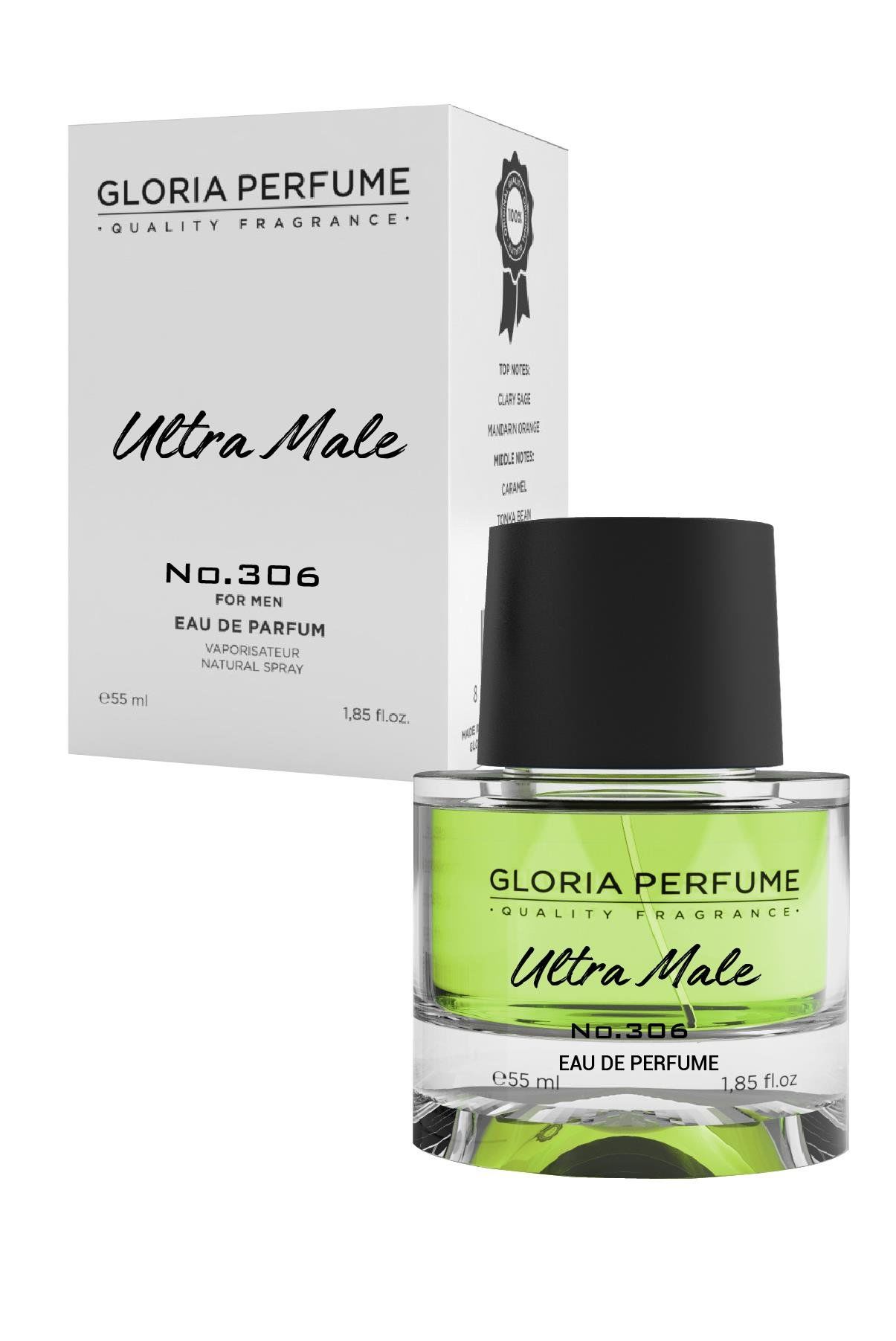 Gloria Perfume Ultra Male Erkek Parfümü EDP 55 ml