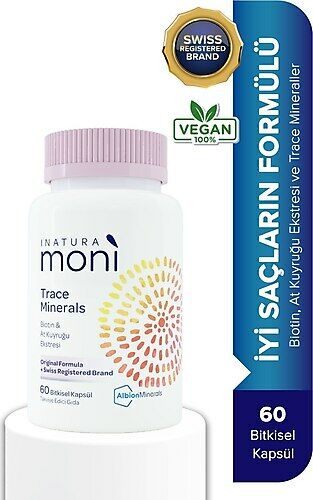 İnatura Moni Trace Minerals 60 Kapsül - 5'li Avantaj Paketi