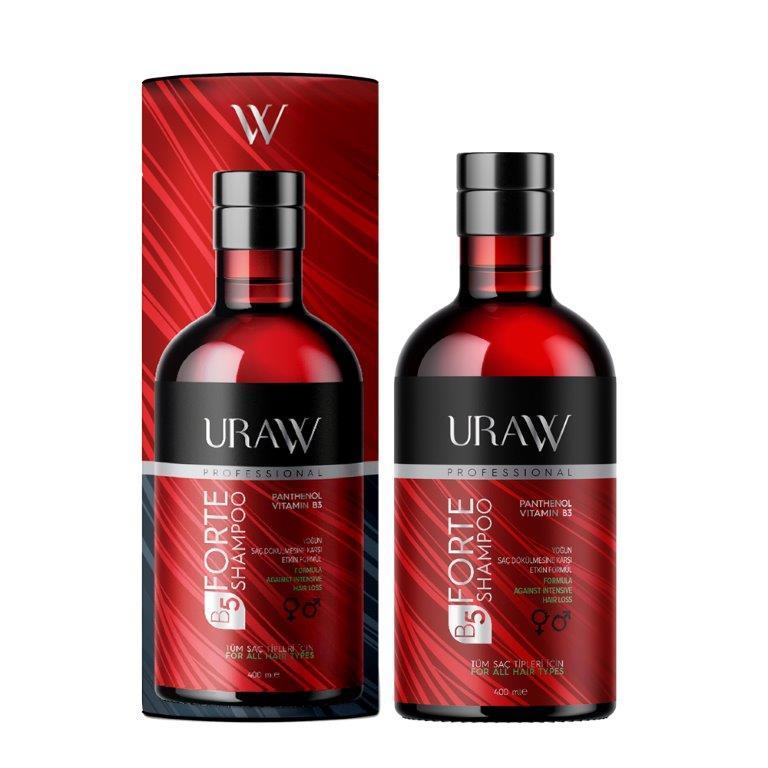 Uraw B5 Forte Sac Sampuanı 400 Ml