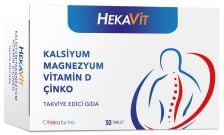HEKAVIT KALSIYUM MAGNEZYUM 30 TABLET