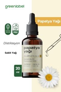 Greenlabel Alman Papatyası Yağı %100 Doğal ve Saf 20 ml