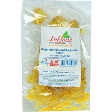 Lokmanavm Reçine Doğal Granül Çakıl Sarı 1000 gr