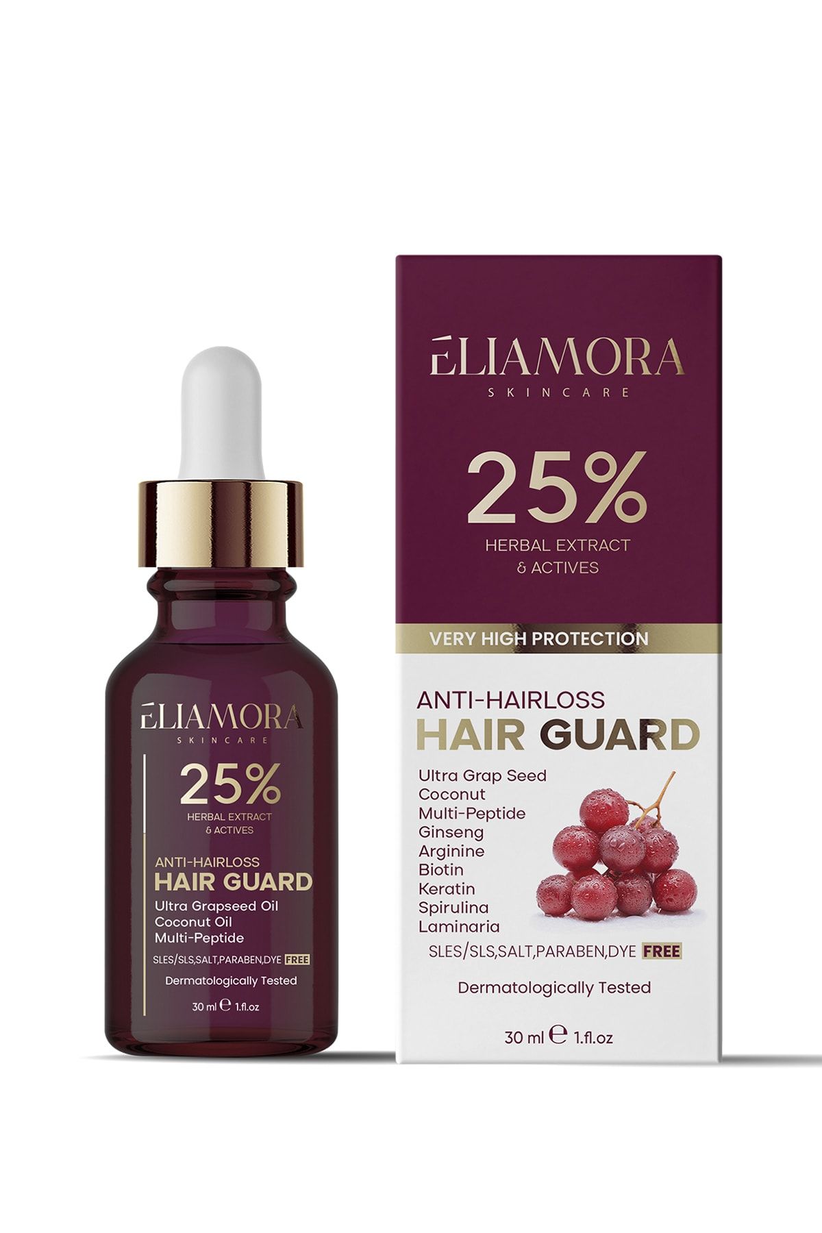 Eliamora Dökülme Karşıtı Serum Yıpranmış Saçlara Özel 30 ml