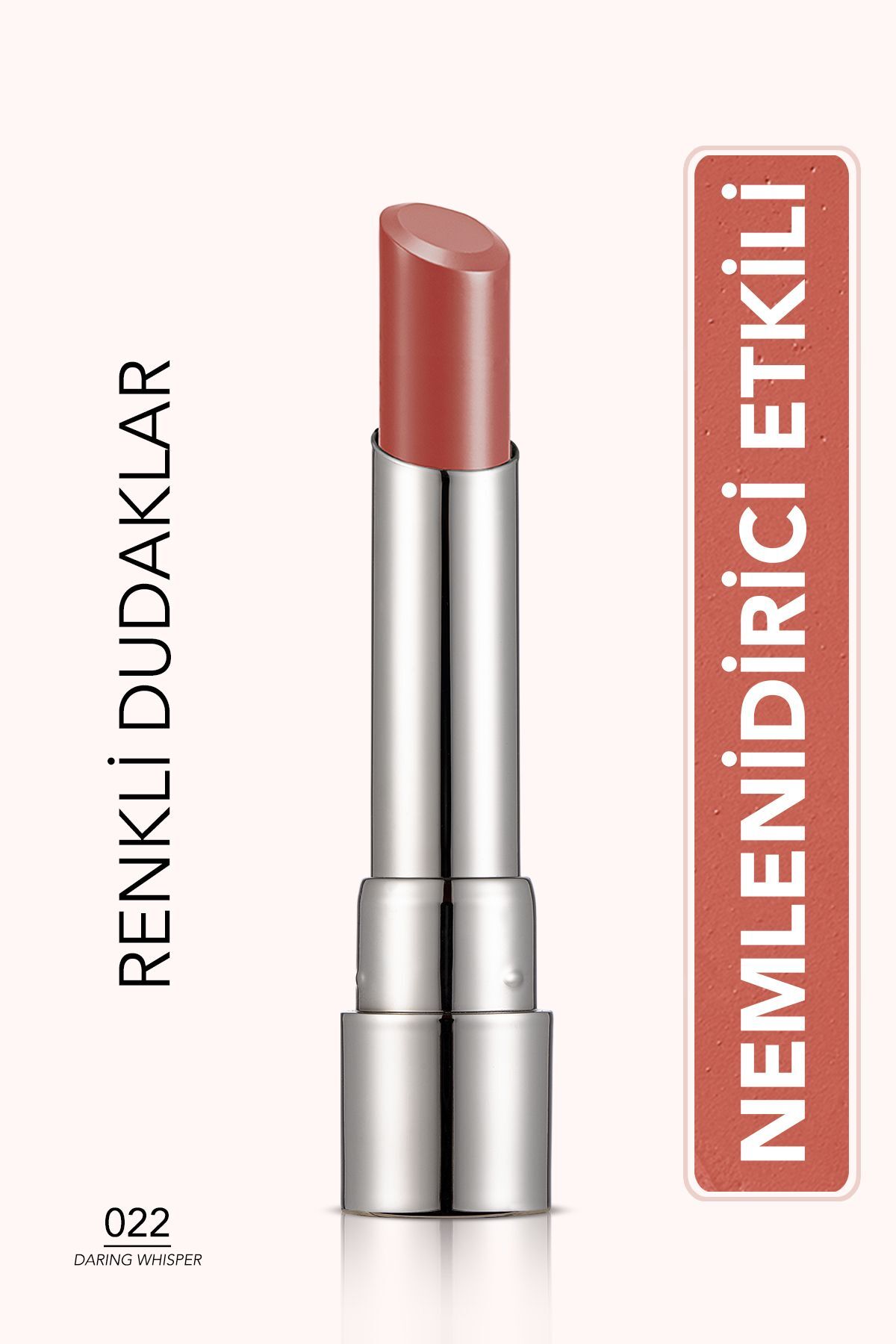 Flormar Nemlendirici Parlak Ruj Sheer Up Lipstick 022 Daring Whisper
