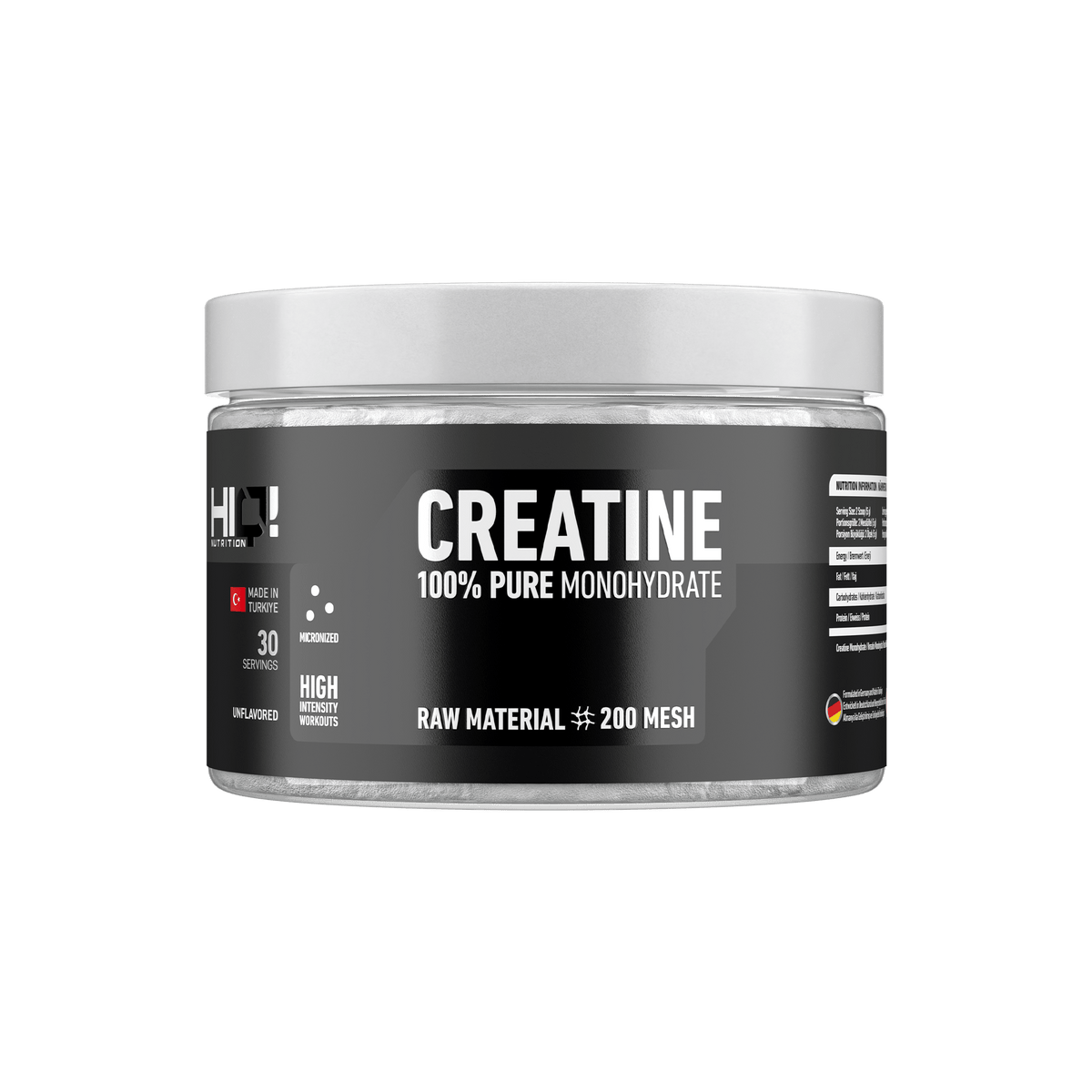 Hiq Creatine Unflavored 150 gr
