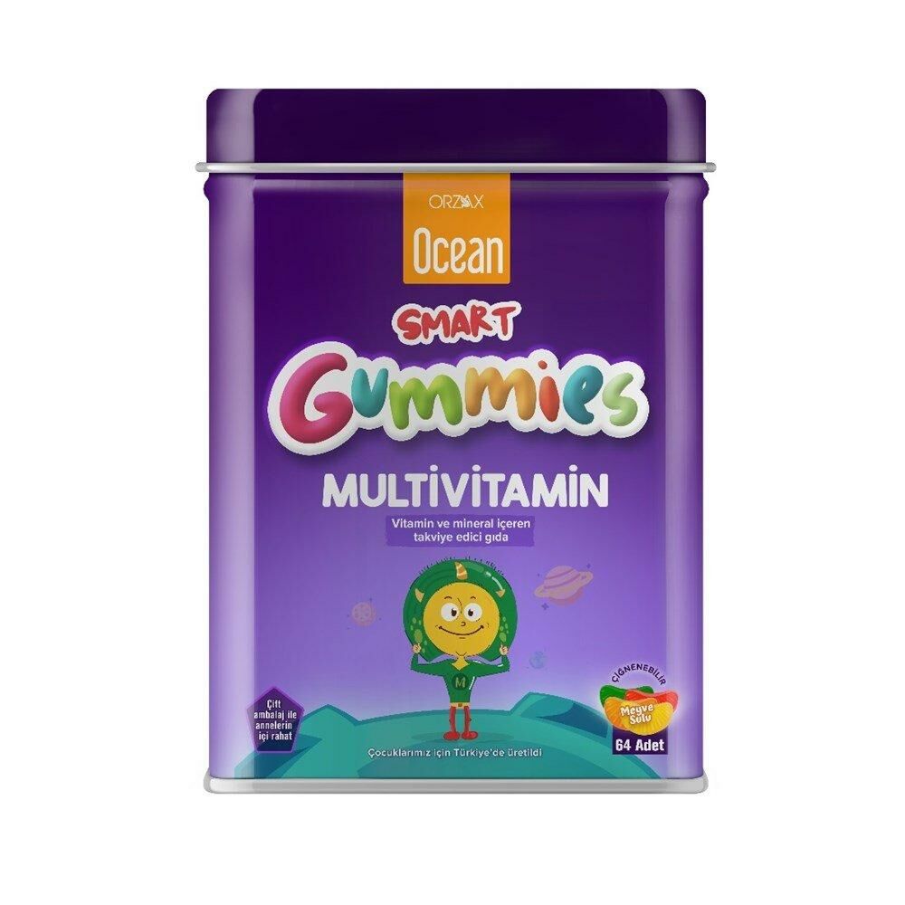 Ocean Smart Gummies Multivitamin Jel 64'lü - 2 Adet