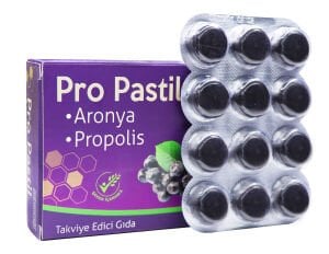 Prof Saraçoğlu Pro Pastil Aronya Propolis Pastil 36 Adet