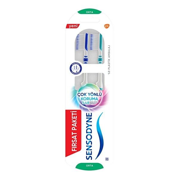 Sensodyne Diş Fırçası Çok Yönlü Koruma Orta %0 Plastik