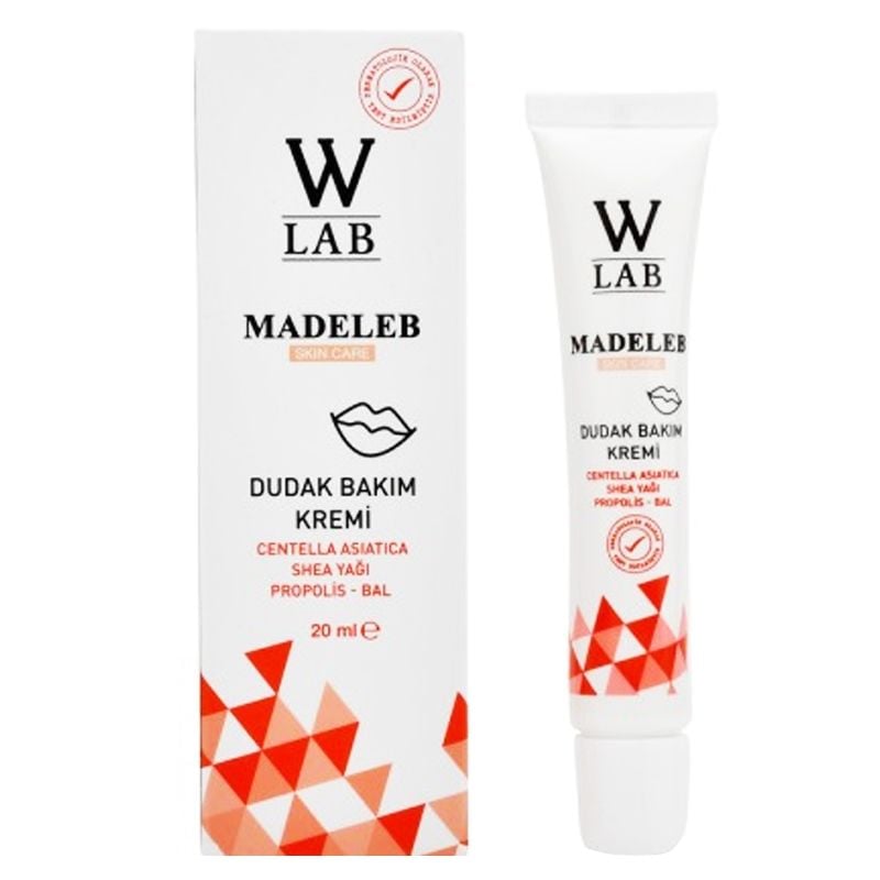 W-Lab Madeleb Dudak Bakım Kremi 20 ml