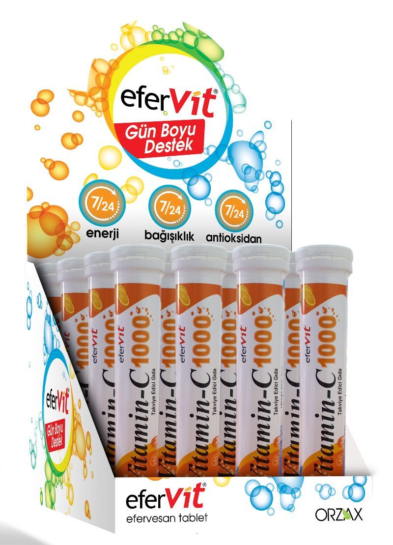 3 Al 2 Öde Efervit Vit C 20 Li Stant Display