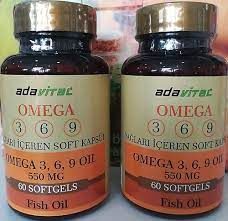 Adavital Omega 3 6 9 60 Softgel