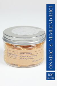 Intenpure Argan Yağı İle Zenginleştirilmiş Saç Vitamini Altın Kapsül Mucizesi 10 Kapsül