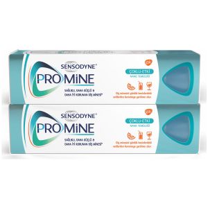 Sensodyne Diş Macunu Promine Çoklu Etki Nane Temizliği 75 ml 2'li