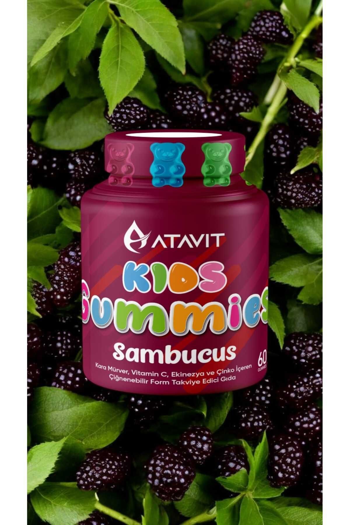 Atavit Kids Sambucus 60 Gummees