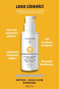 La Joliesse Leke Giderici Nemlendirici Yüz Vücut Güneş Kremi Hyaluronik Asit SPF30 100 ml