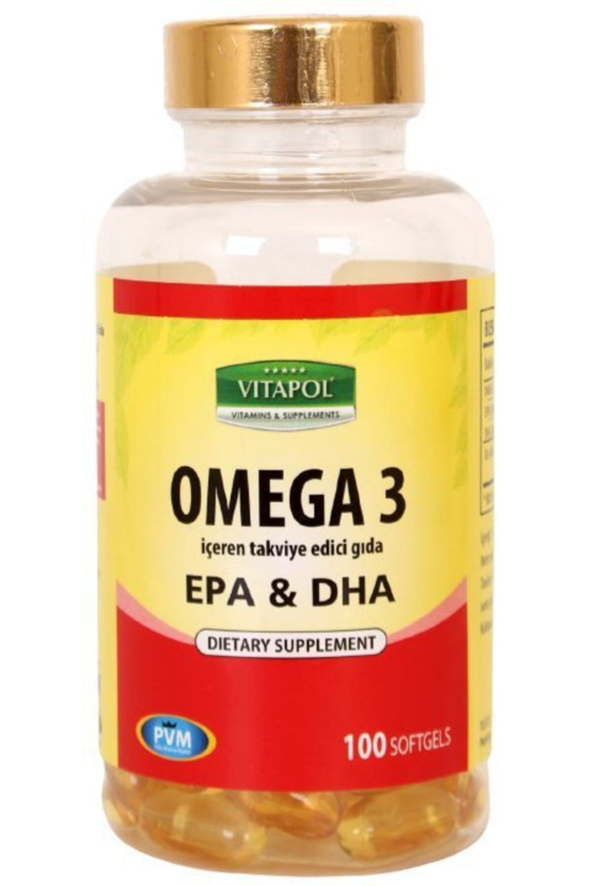 Vitapol Omega 3 EPA DHA 1000 mg 100 Tablet