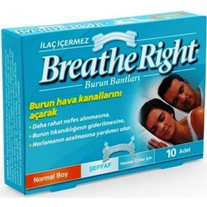 BREATHE RIGHT BRN SEFFAF NORML