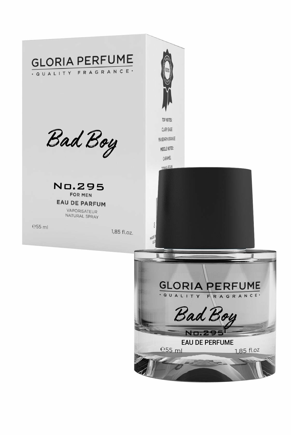 Gloria Perfume Bad Boy Erkek Parfümü EDP 55 ml